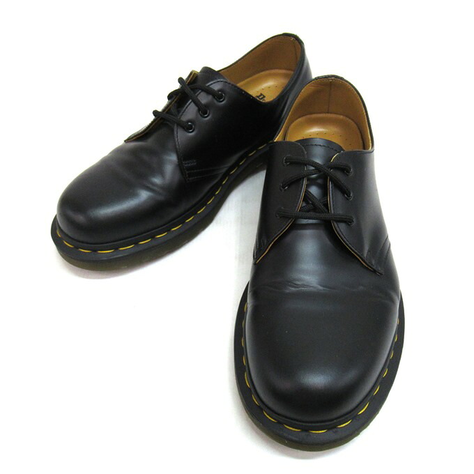 Dr.Martens 3HOLE SHOES ドクターマーチン 3ホールシューズ 1461 AW004　ブラック　サイズ：UK8（約27cm） 【中古】【140 その他靴】 【四日市 併売品】【140-260407-05SH】