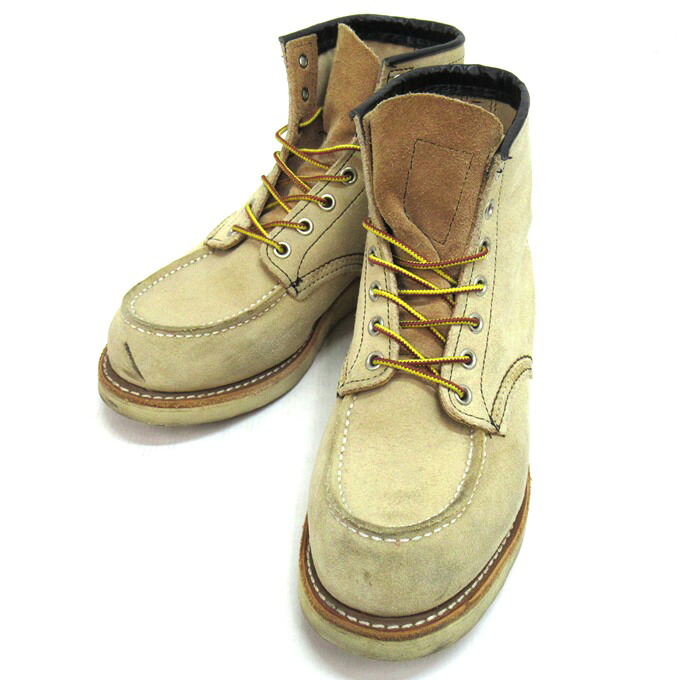 RED WING IRISH SETTER レッドウイング アイリッシュセッター 8173　ベージュ　サイズ：25.5cm 【中古】【140 その他靴】 【四日市 併売品】【140-260410-04SH】