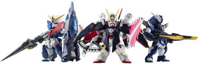 BANDAI/バンダイ FW GUNDAM CONVERGE CORE 機動戦士クロスボーン・ガンダム鋼鉄の7人 Bチームセット【中古】【フィギュア・ブリスター】【四日市 併売品】【065-260601-02FH】｜フーリエ　店