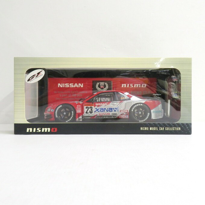 AUTOart/オートアート 1/18 日産 ザナヴィ ニスモ GT-R 2003 JGTC GT500 #23 東京オートサロン2006限定モデル（世界限定700台）【中古】【ミニカー】【四日市 併売品】【071-260608-05FH】｜フーリエ　店
