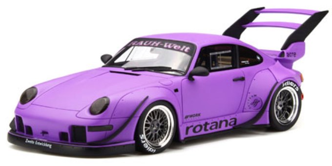 KYOSHO/京商 GT SPIRIT 1/18scale RWB 993 Rotana Matt Purple [No.GTS737]【中古】【ミニカー】【四日市 併売品】【071-260514-02FH】
