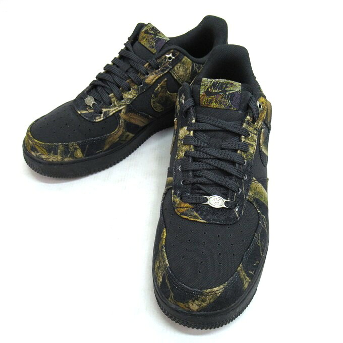 NIKE AIR FORCE 1 07 ナイキ 大気圏 フォース 1 07 即物的天然木 IH1221-001 オフノアール/マルチ色合い 大きさ：26.5糎【中古】【139 スニーカー】【四日市 併売品】【139-260515-03SH】