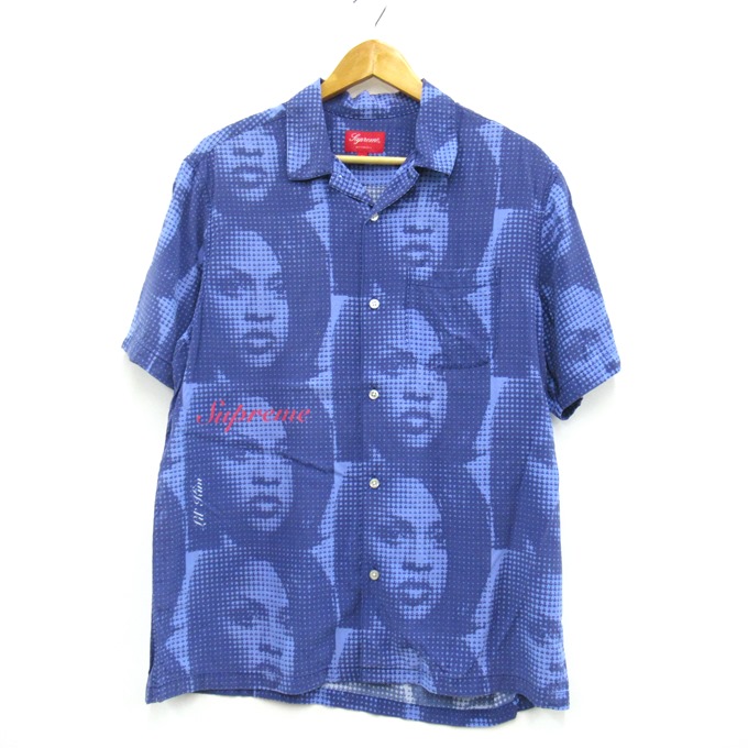 SUPREME 22SS Lil Kim S/S Shirt シュプリーム リルキム 半袖プルオーバー 点火装置青色 大きさ：M【中古】【126 表どおり】【四日市 併売品】【126-260602-02SH】