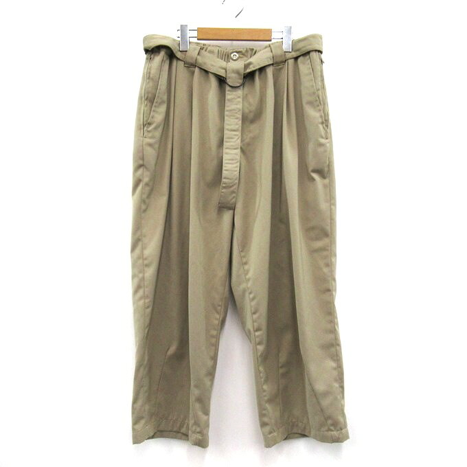 TIGHTBOOTH BAGGY SLACKS タイトブース バギースラックス ズボン下 ベージュ 大きさ：XL【中古】【126 表どおり】【四日市 併売品】【126-260610-06SH】