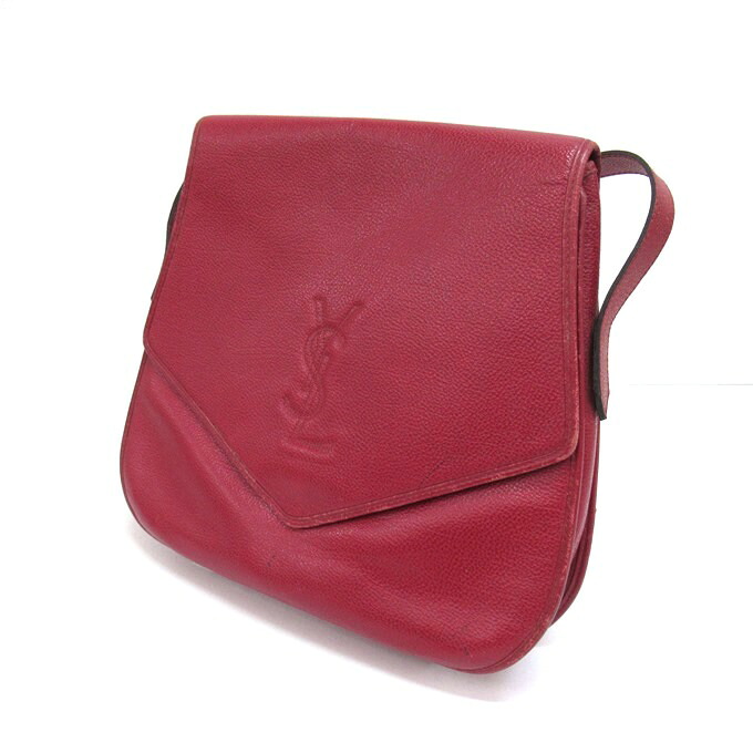Yves Saint Laurent（イヴ・サンローラン） カサンドラロゴ ショルダーバッグ ヴィンテージ レッド【中古】【148 SPブランド】【四日市 併売品】【148-260709-09SH】｜フーリエ　店