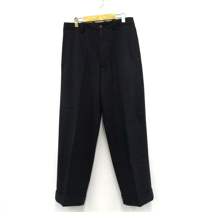 SEVEN BY SEVEN(セブンバイセブン) ウールスラックスパンツ 826032 ネイビー サイズ:M【中古】【125 DM】【四日市 併売品】【125-260714-08SH】|フーリエ 店