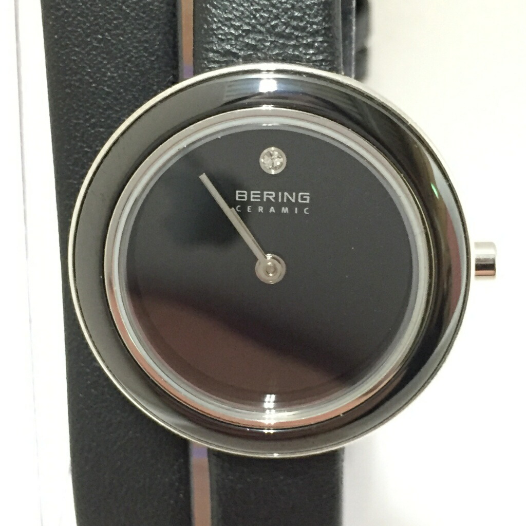 注目ブランドのギフト 442 Bering ベーリング カラー ブラック 中古 141 併売品 141 0325 04ns 時計 鈴鹿 141 0325 04ns Rss30