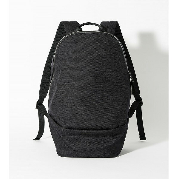 [新定番アイテム] UN METRE PRODUCTIONS (アンメートルプロダクションズ) 【UM_0005】TWO LINE BACKPACK / リュック (Black) ユニセックス / デイパック / オンオフ兼用 バッグ｜ROL店