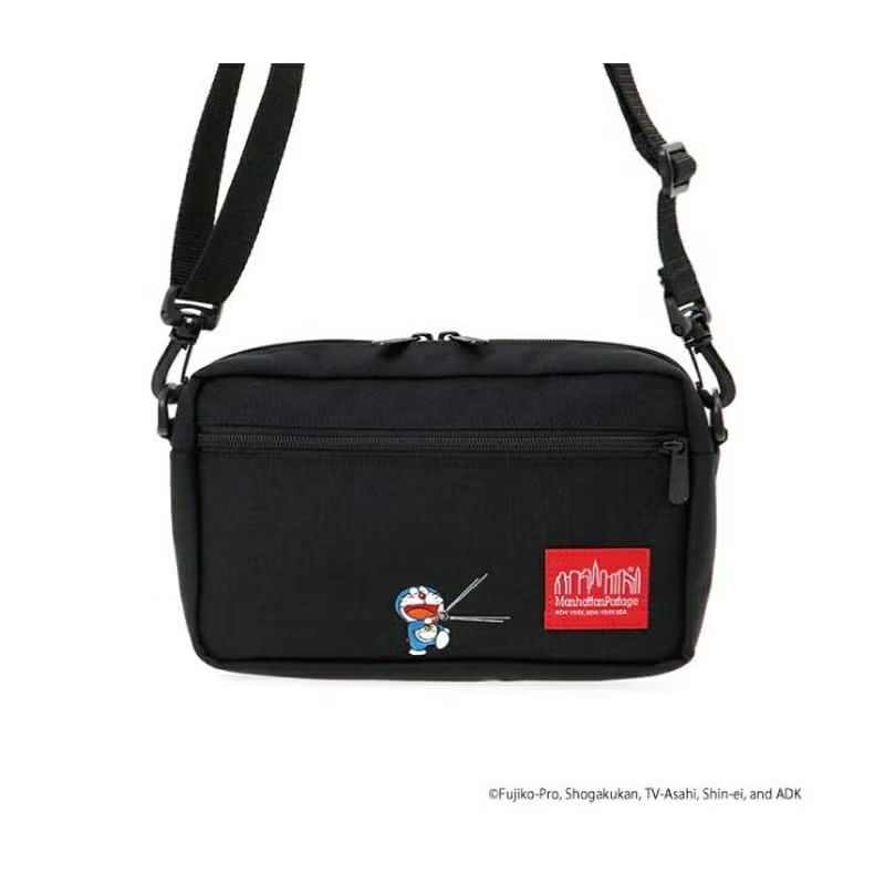 【新品】マンハッタンポーテージ ドラえもん ショルダーバッグ ジョガーバッグ ブラック ManhattanPortage Jogger Bag Doraemon 2024 MP1404LDORA24 国内正規品