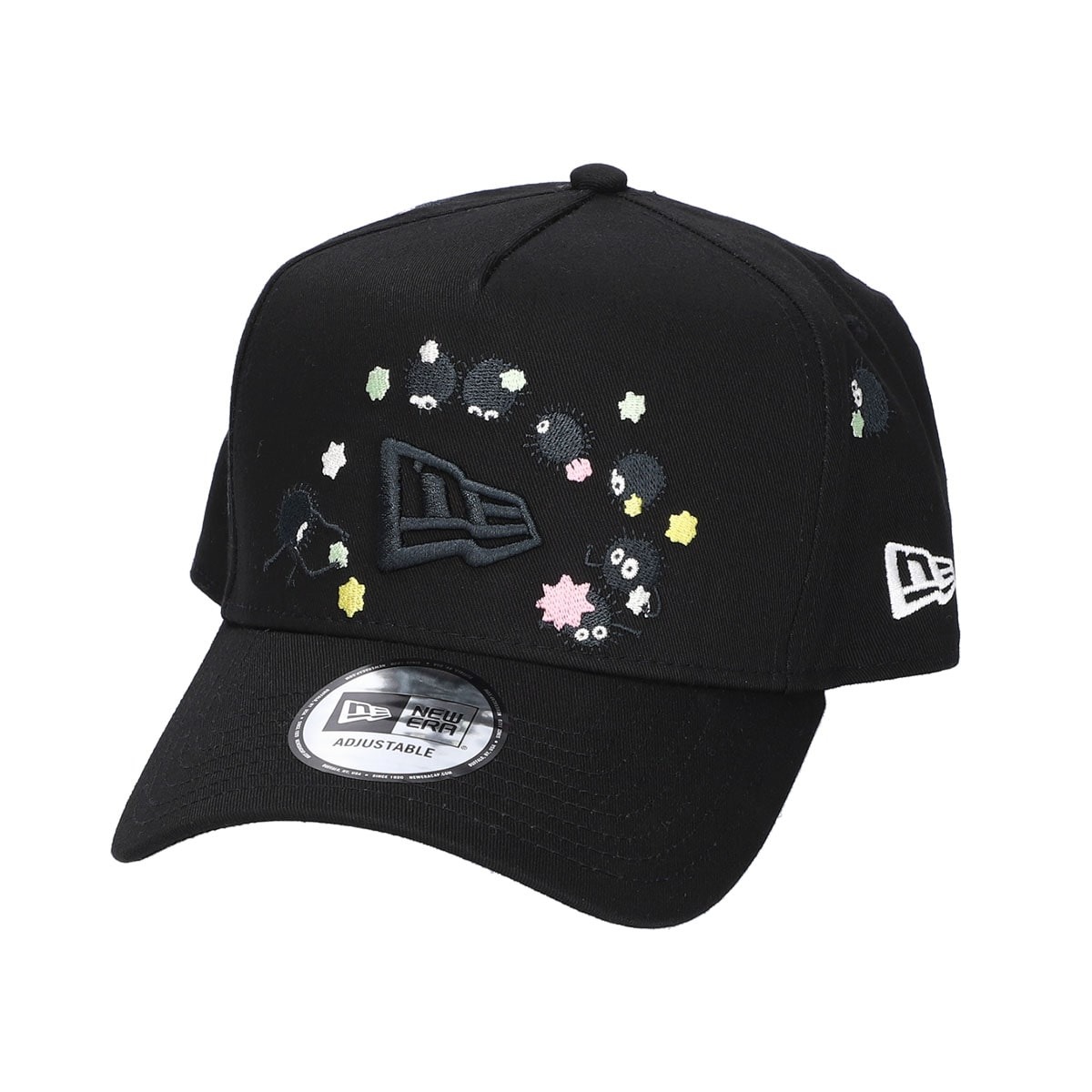 【新品】ニューエラ 千と千尋の神隠し スタジオジブリ コラボ 9FORTY A-Frame ススワタリ 金平糖 キャップ ブラック ジブリ NEW ERA Spirited Away Ghibli cap｜fox4store店 17,760円