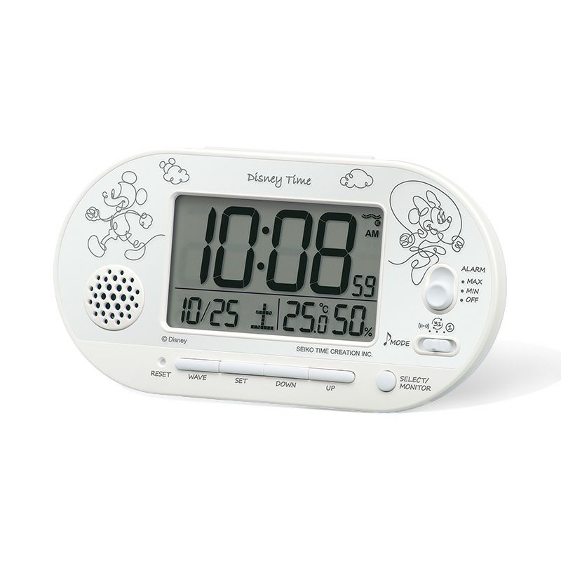楽天市場】セイコー ディズニー ミッキーマウス 目覚し時計 デジタル