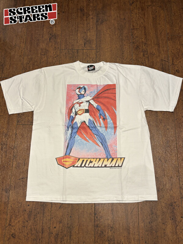 90s USA製 ガッチャマン ヴィンテージ Tシャツ　アニメ 90s USA製 ガッチャマン ヴィンテージ Tシャツ アニメ