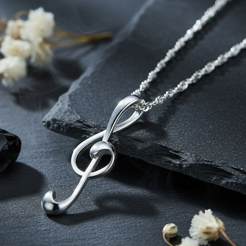 楽天市場】PUERTA DEL SOL ト音記号 ペンダントトップ ネックレス