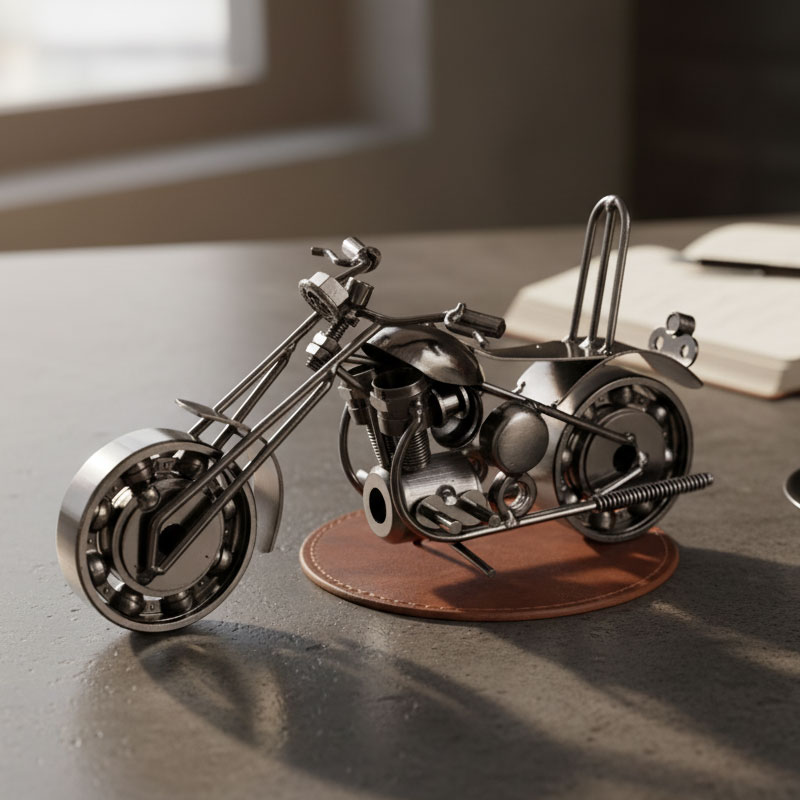 楽天市場】メタルクラフト バイク スチールバイク メタルバイク 4