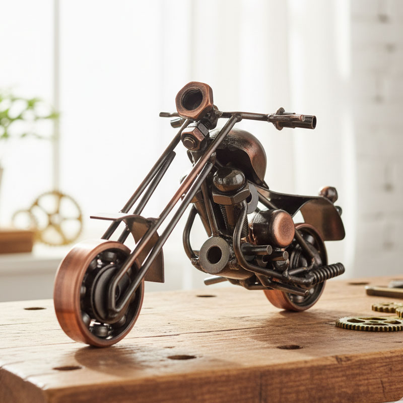 楽天市場】メタルクラフト バイク スチールバイク メタルバイク 4