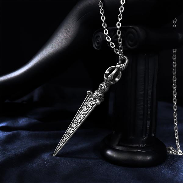 楽天市場】ペンダント 剣 シルバー925 ドージェ ダガー メンズ