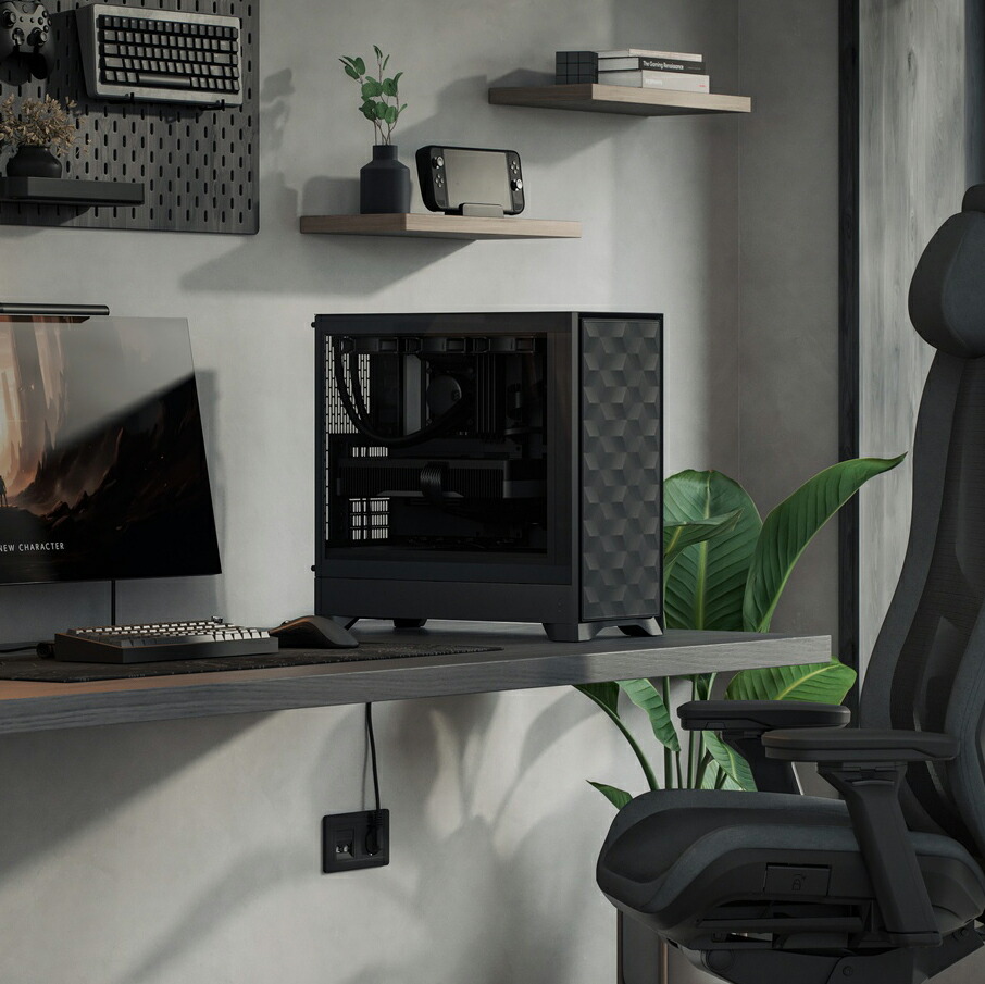 Fractal Design Pop 2 Air Black TG ミドルタワー型PCケース ブラック FD-C-POA2A-02