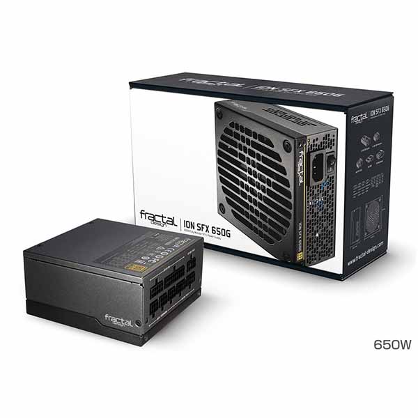 Fractal Design ION SFX 650G 650W フルモジュラータイプワット数社会的単位FD-PSU-ION-SFX-650G-BK