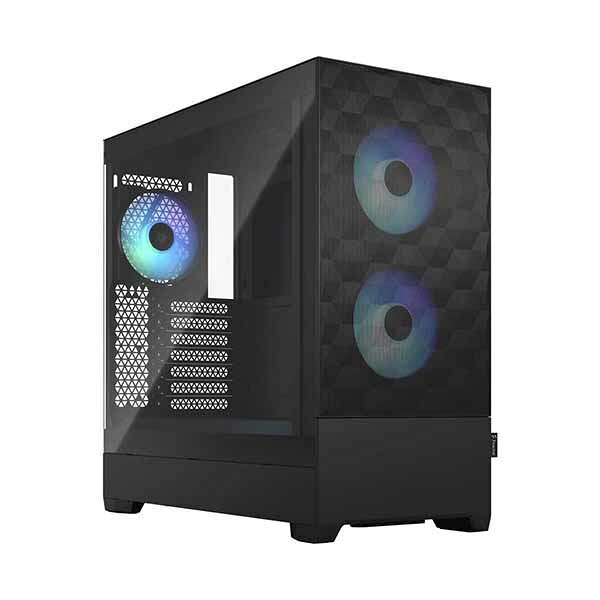 Fractal Design Pop Air RGB Black TG Clear Tint 真っただ中高閣型パソコン容れもの 黒いことFD-C-POR1A-06
