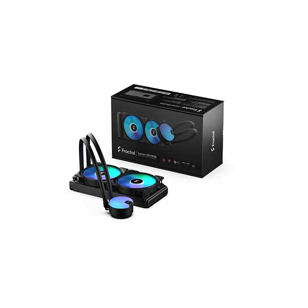 Fractal Design Lumen S24 v2 RGB 水冷一体型中央処理装置空調設備 120粍気違い×2FD-W-L1-S2412