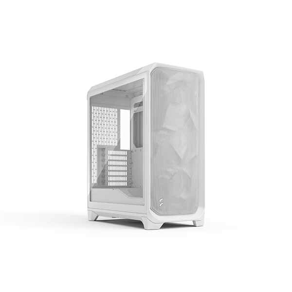 Fractal Design Meshify 3 White TG Clear Tint ミドルタワー型PCケース クリアティント 強化ガラスパネル ホワイトFD-C-MES3A-04｜Fractal Design 店