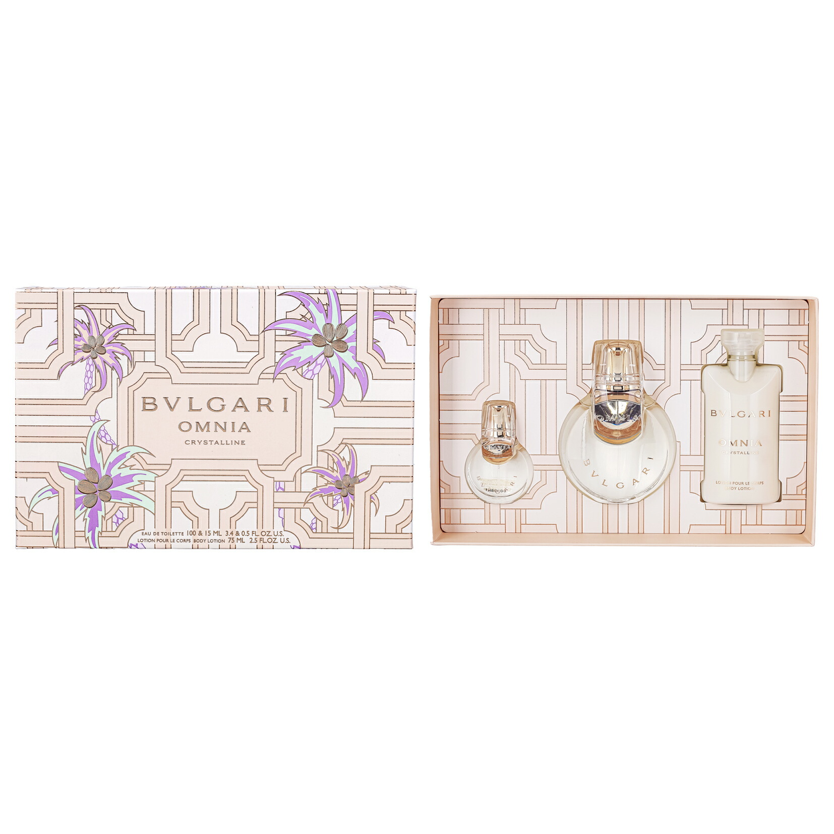 ブルガリ　オムニア　クリスタリン　65ml 15ml セット 楽天市場】ブルガリ BVLGARI オムニア クリスタリン セット EDT65ml+