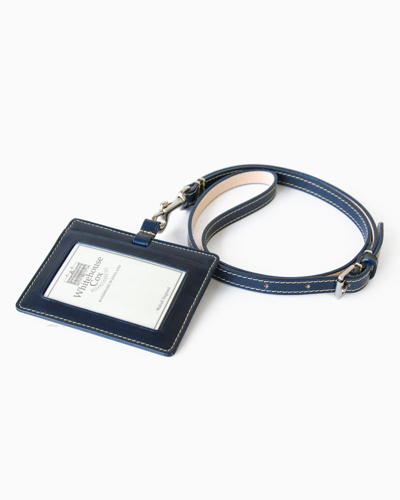 人気満点 ホワイトハウスコックス Whitehouse Cox 型番 S9736 ネイビー Id ホルダー ビジネスツール アクセサリー ブライドルレザー 牛革 男女兼用 人気ブランドを Www Tdicolombia Com Co