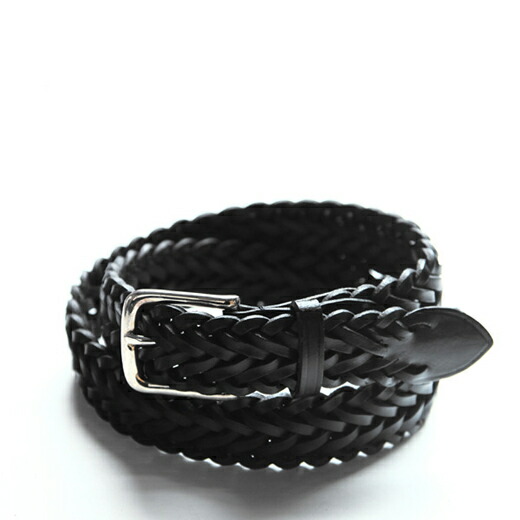 牛革 カウハイド メッシュベルト 32mm 【Whitehouse Cox】 男女兼用 (ベージュ) 型番:P1127 (ニュートン) ホワイトハウスコックス