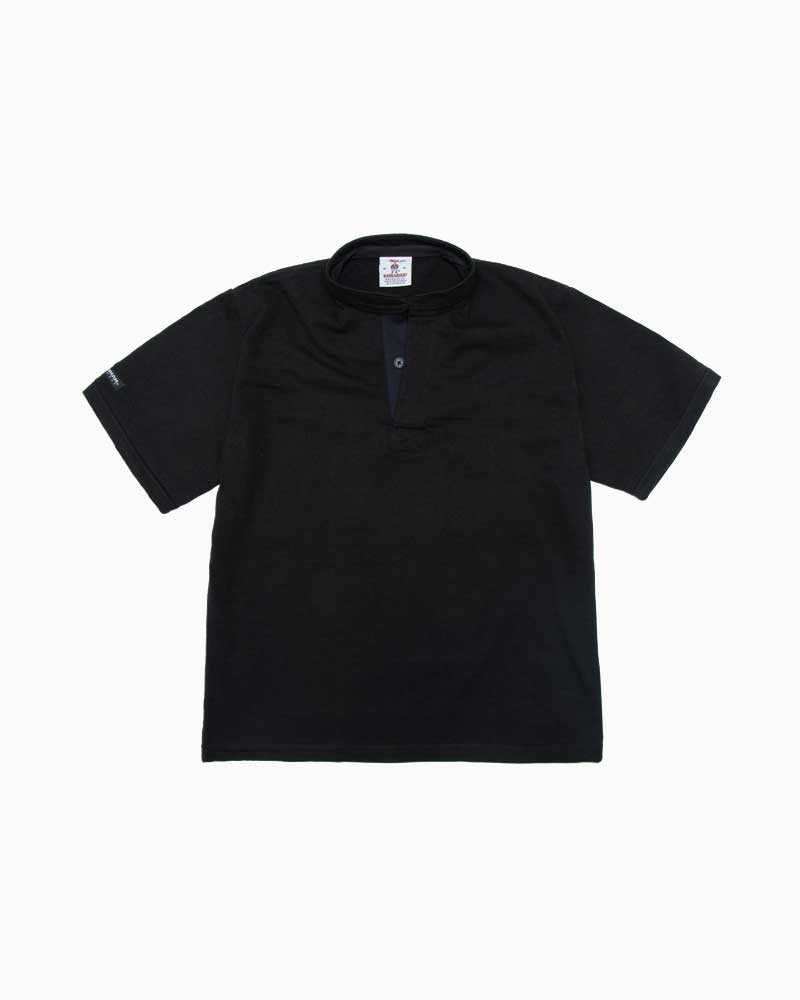 バーバリアン【BARBARIAN】8薬局衡オンス HENLEY SHORT / CHSA05Y(黒いこと) \