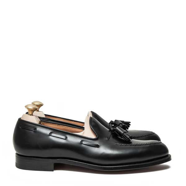 【新品未使用】Crockett & Jones CAVENDISH3 ブラック Crockett&Jones | CAVENDISH3 with RUBBER SOLE キャベン