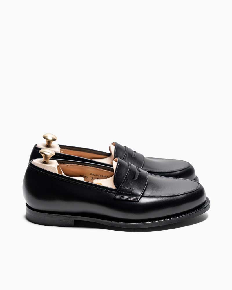 Crockett & Jones ボストン2 ほんのりアメリカン】クロケット＆ジョーンズのコインローファー