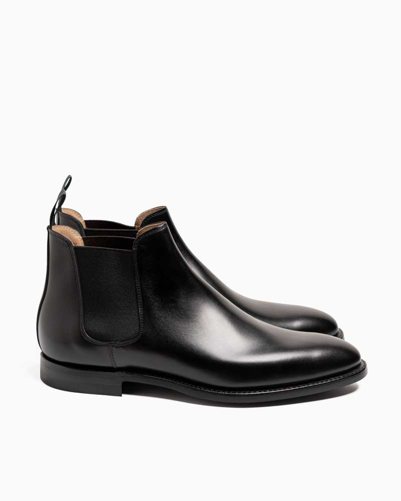 クロケット＆ジョーンズ【Crockett&Jones】CHELSEA 14（ブラック）チェルシー 14　カーフ　シティソール　チェルシーブーツ　牛革　メンズ｜フレームショップ 87,725円