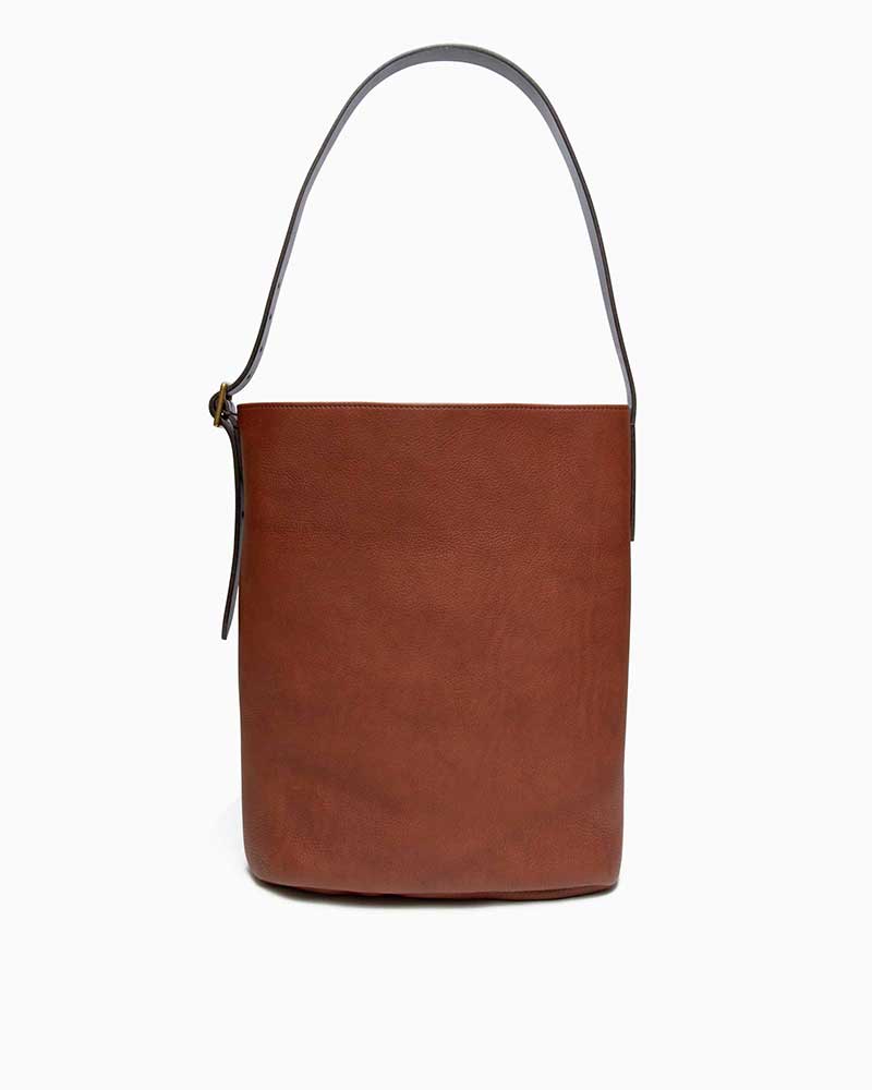 べオーマレザーカンパニー【BEORMA LEATHER COMPANY】 型番：L0132 The Ryland（ミッドブラウン/ダークブラウン）ライランド　ワンショルダー　ショルダーバッグ　鞄　ナチュールレザー　ブライドルレザー　フルベジタブルタンニングレザー　牛革　男女兼用
