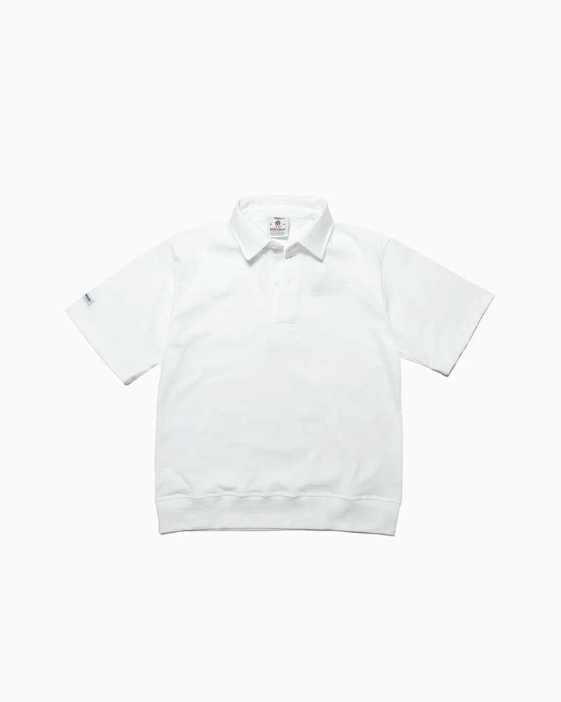 バーバリアン【BARBARIAN】8薬局衡オンス WAISTBAND REGULAR SHORT / YSF11Y (白いこと) \"NEW JAPAN SIZE\"" メンズ 半袖 レギュラー色つや ラガープルオーバー ラグビープルオーバー ともし火掛け目 無地 益荒男"
