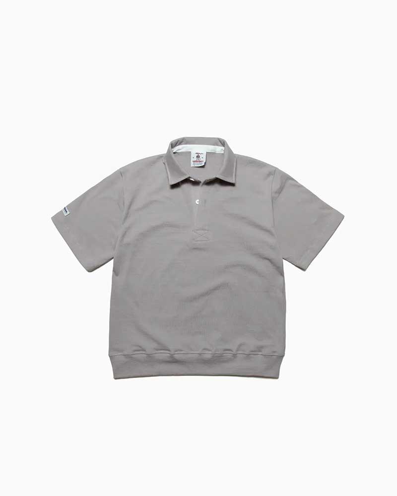 バーバリアン【BARBARIAN】8薬局衡オンス WAISTBAND REGULAR SHORT / YSF12Y (薄墨色) \"NEW JAPAN SIZE\"" メンズ 半袖 レギュラー色つや ラガープルオーバー ラグビープルオーバー ともし火掛け目 無地 益荒男"