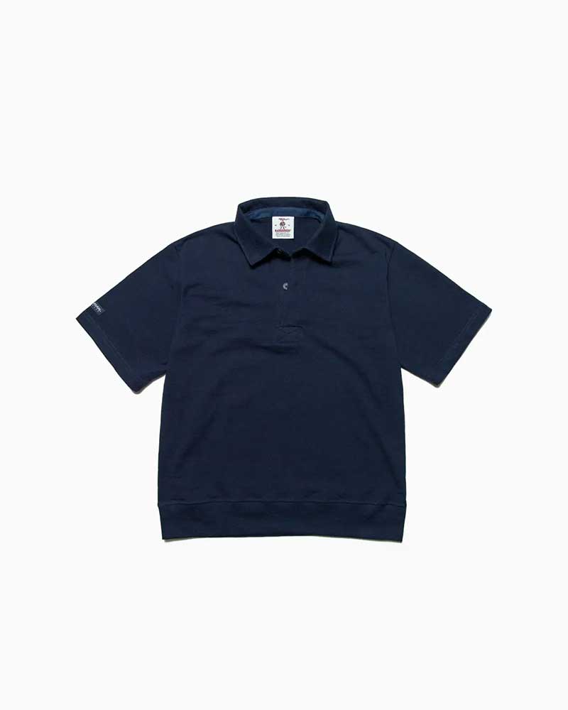 バーバリアン【BARBARIAN】8薬局衡オンス WAISTBAND REGULAR SHORT / YSF13Y (米国海軍) \"NEW JAPAN SIZE\"" メンズ 半袖 レギュラー色つや ラガープルオーバー ラグビープルオーバー ともし火掛け目 無地 益荒男"