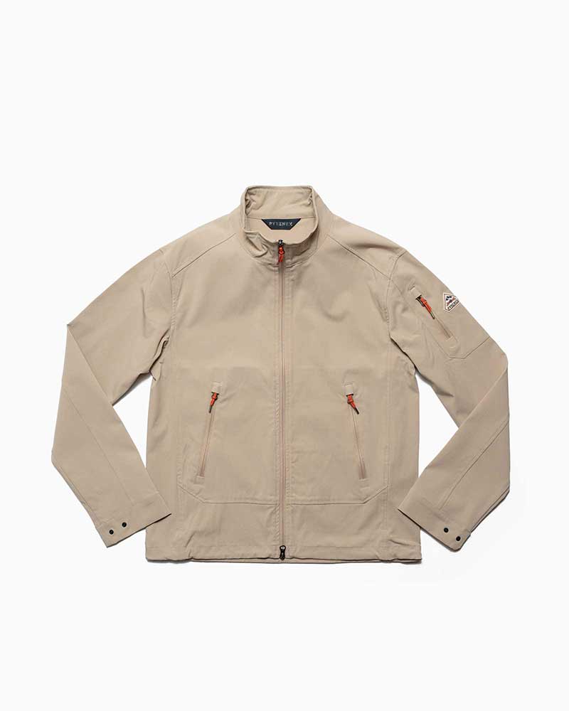 ピレネックス【PYRENEX 】- Parkas & other jackets - LANE (ライトトープ)　メンズ　レイン　ソフトシェルジャケット　ウィンドブレーカー　アウトドア