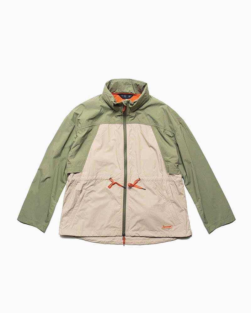 ピレネックス【PYRENEX 】- Parkas & other jackets - CLIMB (マルチキャピュレットオリーブ)　レディース　クライム　ウィンドブレーカー　ドロップショルダー　パッカブル　アウトドア　リサイクルナイロン