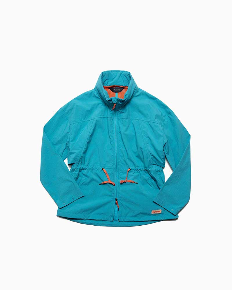 ピレネックス【PYRENEX 】- Parkas & other jackets - CLIMB (レイクブルー)　レディース　クライム　ウィンドブレーカー　ドロップショルダー　パッカブル　アウトドア　リサイクルナイロン