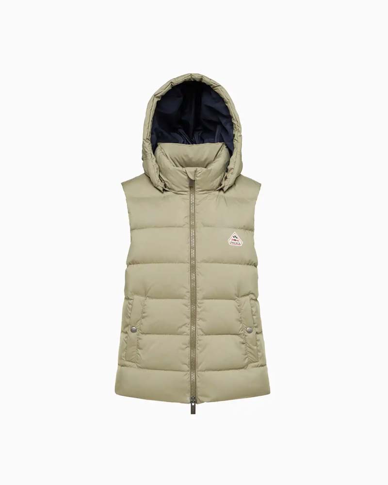 ピレネックス【PYRENEX 】-French Duck Down- SPOUTNIC VEST (マーメイド) レディース　スプートニックベスト　ダウンベスト　フレンチダックダウン