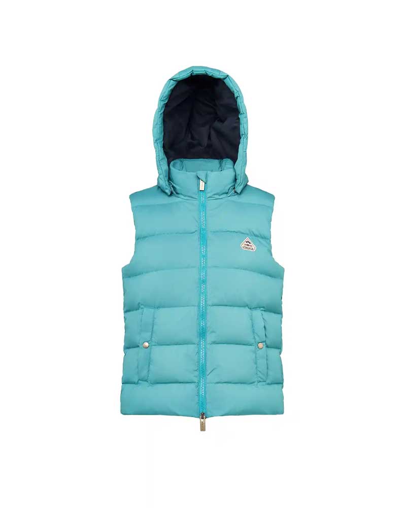 ピレネックス【PYRENEX 】-French Duck Down- SPOUTNIC VEST (ブルターニュブルー) レディース　スプートニックベスト　ダウンベスト　フレンチダックダウン