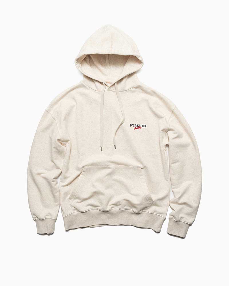 ピレネックス【PYRENEX】- Pullovers -SIERRA (オートミール) メンズ レディース ユニセックス シエラ スウェット パーカー 長袖 オーガニックコットン 無地 プリント|フレームショップ