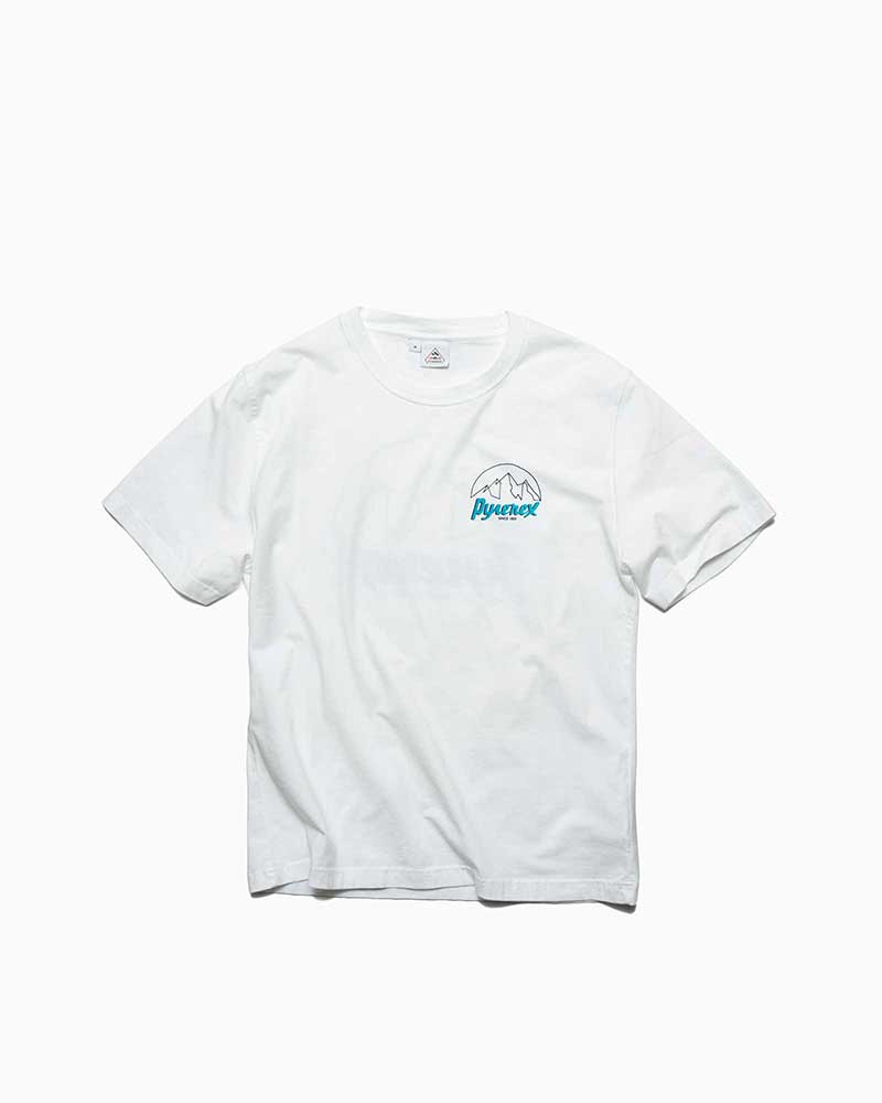 ピレネックス【PYRENEX】- T-shirts \u0026 polos -HILL (白いこと)  メンズ レディース ユニ一発やる 吸血鬼 プルオーバー 半袖 労働者の一団素っ首 オーガニックコットン 無地 刷り上げるプルオーバー