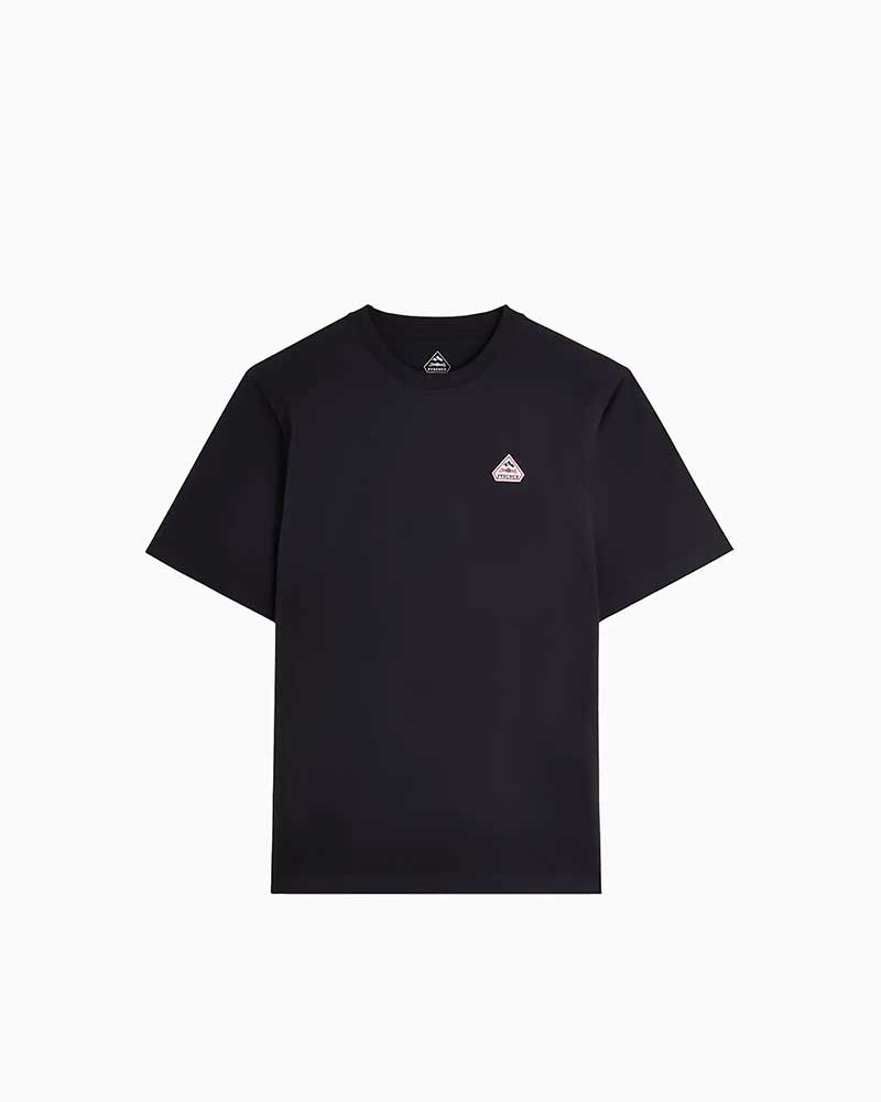 ピレネックス【PYRENEX】- T-shirts & polos - CLASSIC (ブラック) クラシック　メンズ　レディース　ユニセックス　Tシャツ　半袖　クルーネック　レギュラーフィット　オーガニックコットン　無地　ワンポイント｜フレームショップ