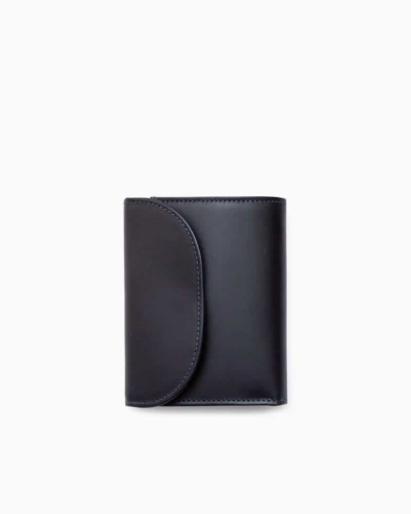 べオーマレザーカンパニー【BEORMA LEATHER COMPANY】型番：S0007 3FOLD WALLET（米国海軍) 三つ折りがま口 コンパクトウォレット チェルシーレザー 御休み伝達ルート2025 牛皮 男女兼用 財布・ケース-バッグ・小物・ブランド雑貨