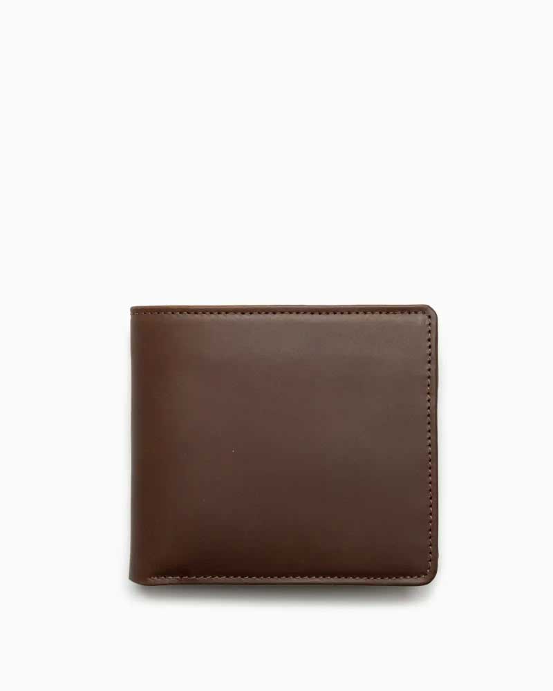 べオーマレザーカンパニー【BEORMA LEATHER COMPANY】型番：S0040 NOTECASE（ポルチーニコーヒー/エクリュ) がま口 二つ折りがま口 万覚え帳容れもの チェルシーレザー 御休み伝達ルート2025 牛皮 男女兼用 バッグ・小物・ブランド雑貨-財布・ケース-メンズ財布