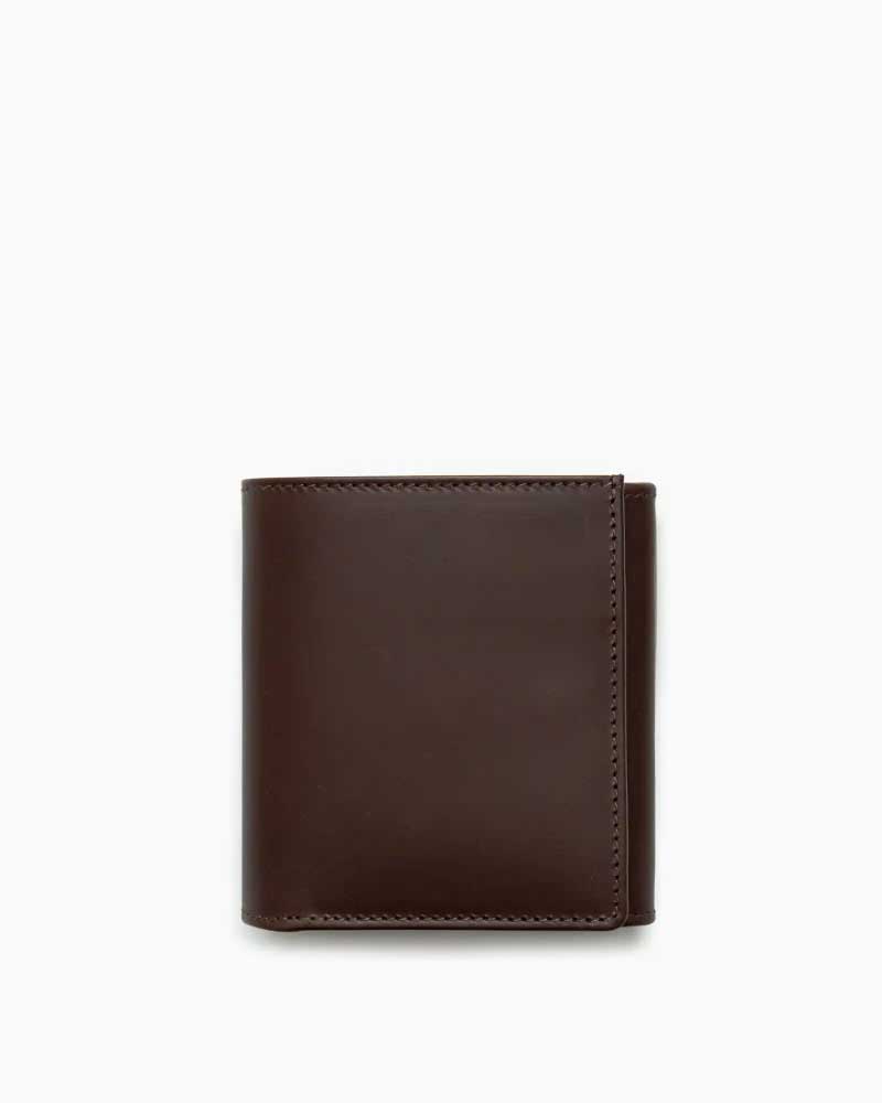 べオーマレザーカンパニー【BEORMA LEATHER COMPANY】 品番：S0129 COMPACT WALLET（ハバナ/ワイン)　財布　二つ折り財布　コンパクトウォレット　チェルシーレザー　ホリデーライン2025　牛革　男女兼用