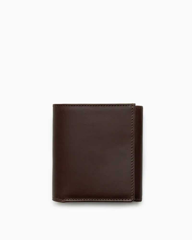 べオーマレザーカンパニー【BEORMA LEATHER COMPANY】品番：S0129 COMPACT WALLET（ハバナ/ともし火青色) 札入れ 二つ折り札入れ コンパクトウォレット チェルシーレザー 休み日伝達ルート2025 牛皮 男女兼用 メンズ財布-財布・ケース-バッグ・小物・ブランド雑貨
