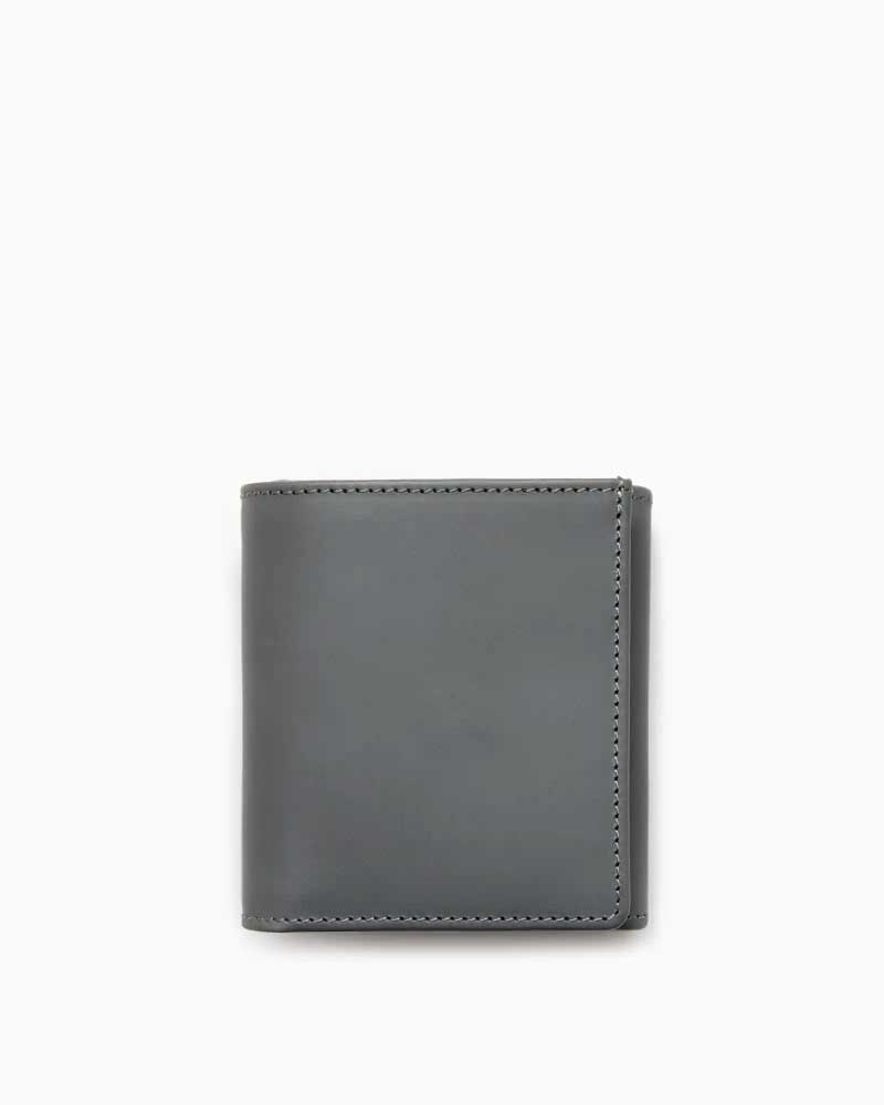 べオーマレザーカンパニー【BEORMA LEATHER COMPANY】 型番：S0129 COMPACT WALLET（ライトグレースティール/ライトグリーン)　財布　二つ折り財布　コンパクトウォレット　チェルシーレザー　ホリデーライン2025　牛革　男女兼用
