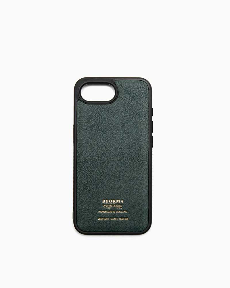 べオーマレザーカンパニー【BEORMA LEATHER COMPANY】型番：S0254 iPhone16e COVER（緑であること) iPhone16e専用入れもの スマホケース MagSafe 申し受ける相応う ナチュールレザー 牛皮 男女兼用